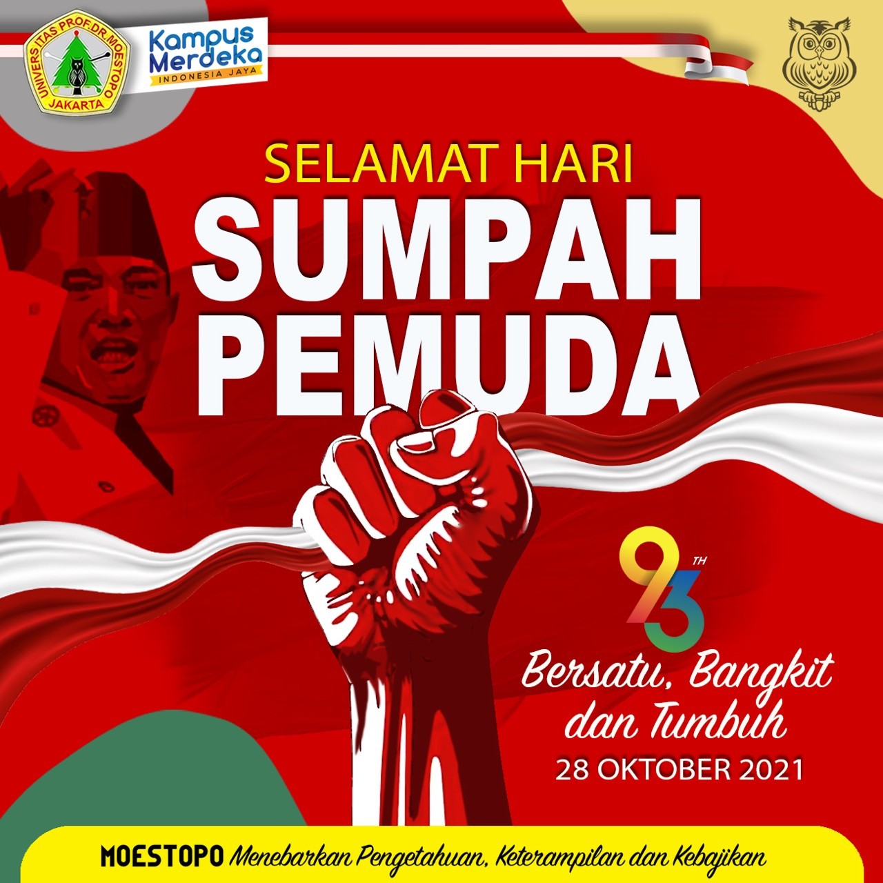 SELAMAT HARI SUMPAH PEMUDA 28 OKTOBER 2021