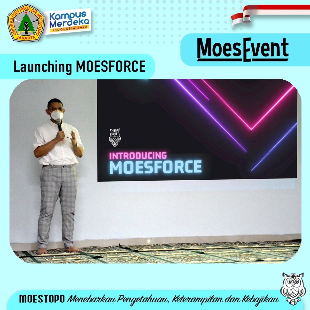 Gerakan Moestopo Maju Bersama Lahir Bersama Moesforce