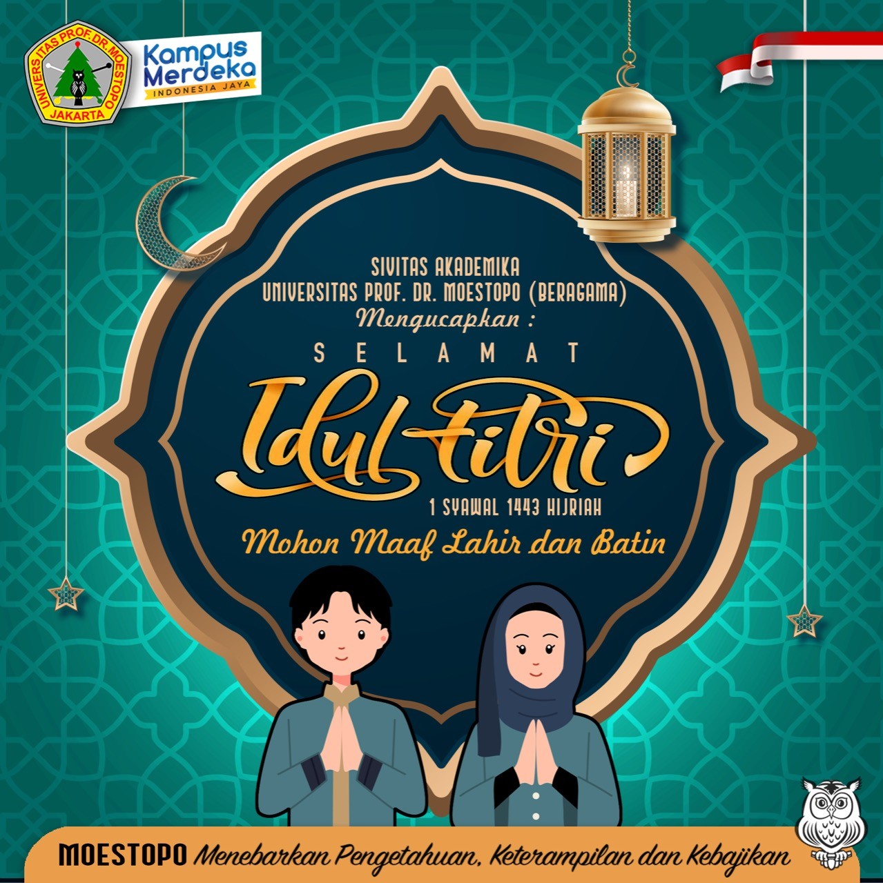 Selamat Idul Fitri 1 Syawal 1443 H
