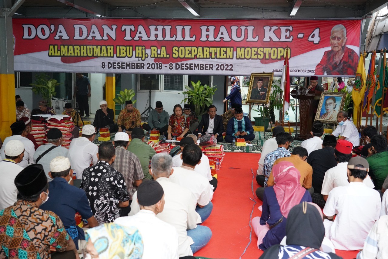 Universitas Moestopo Gelar Haul ke-4 Almh Hj. R.A. Soepartien Moestopo