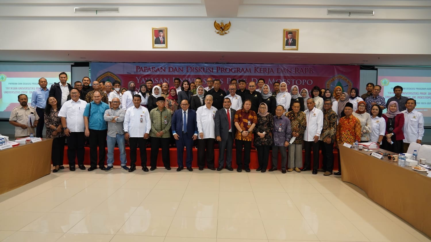 Rapat Gabungan Proker dan RAPB Ys UPDM dan UPDM (B)