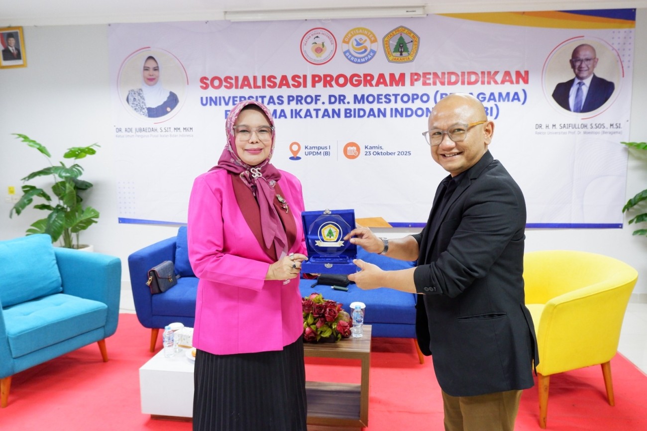 Universitas Moestopo Lakukan Kerja Sama Pendidikan dengan Ikatan Bidan Indonesia (IBI)